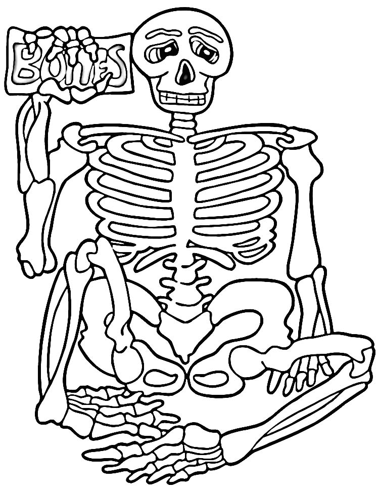 Plansa de colorat cu Biologie 38 32